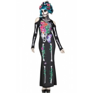 Halloween Cosplay Beautiful Bones Dress Costume